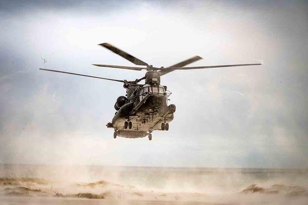 An MH-47G Chinook helicopter from the 160th Special Operations Aviation Regiment. (Maj. Jeff Slinker/U.S. Army photo)